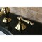 Kingston Brass KC7162NL 8" Widespread Bathroom Faucet, Polished Brass KC7162NL - alternate 2